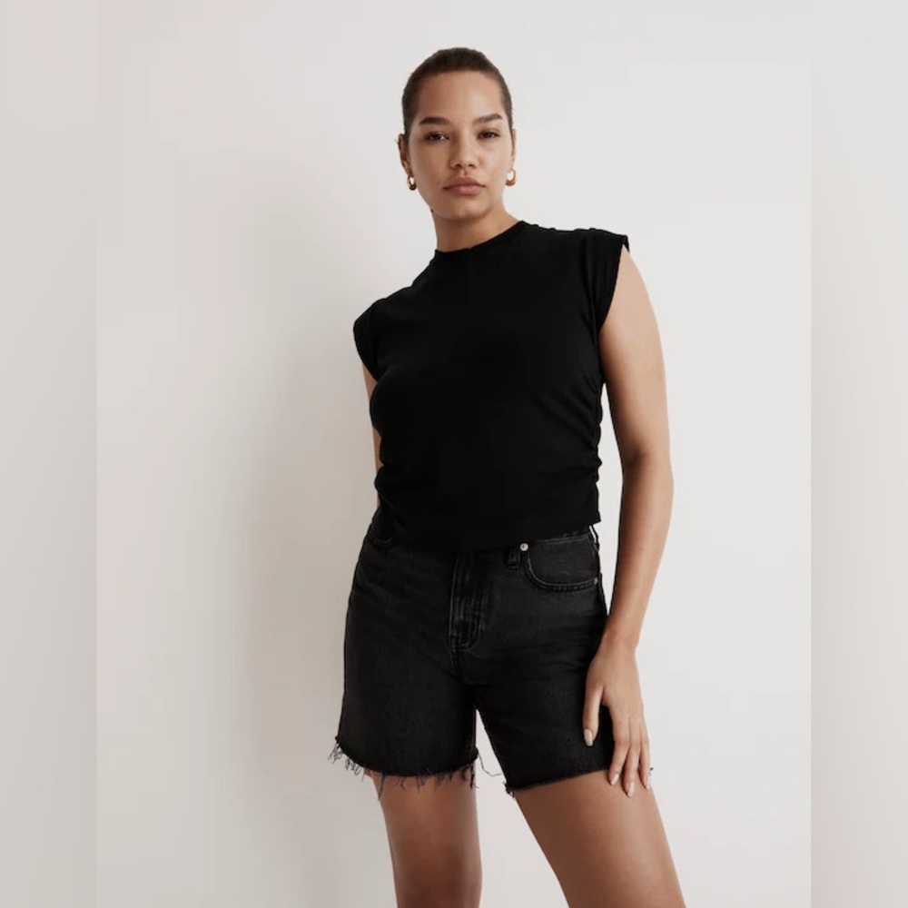 MADEWELL Side-Cinch Muscle Tee - size XXSmall